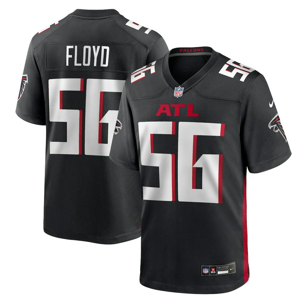 Nike Leonard Floyd Atlanta Falcons Team Game Jersey Black