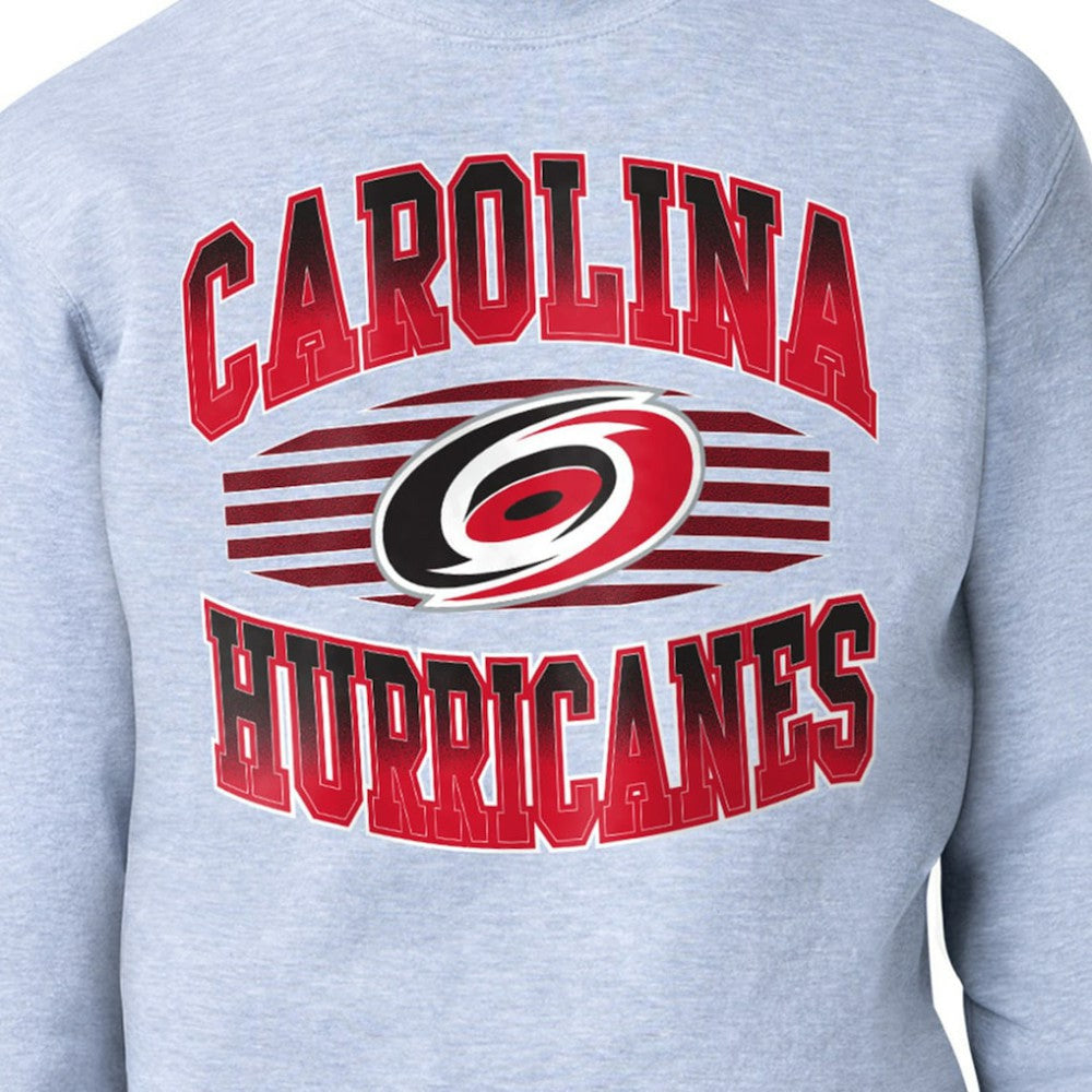 Carolina Hurricanes Starter Team Grit Graphic Fleece Pullover Sweatshirt - Gray - NHL 203448429