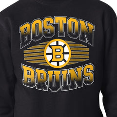 Boston Bruins Starter Team Grit Graphic Fleece Pullover Sweatshirt - Black - NHL 203448437