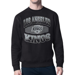 Los Angeles Kings Starter Team Grit Graphic Fleece Pullover Sweatshirt - Black - NHL 203448440