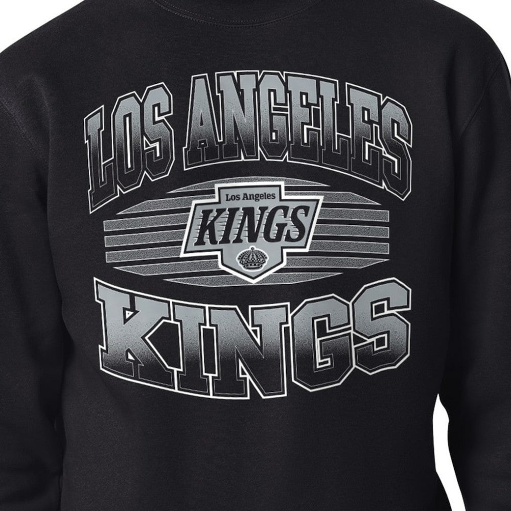 Los Angeles Kings Starter Team Grit Graphic Fleece Pullover Sweatshirt - Black - NHL 203448440