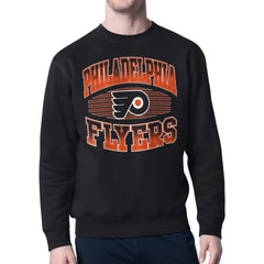 Philadelphia Flyers Starter Team Grit Graphic Fleece Pullover Sweatshirt - Black - NHL 203448443