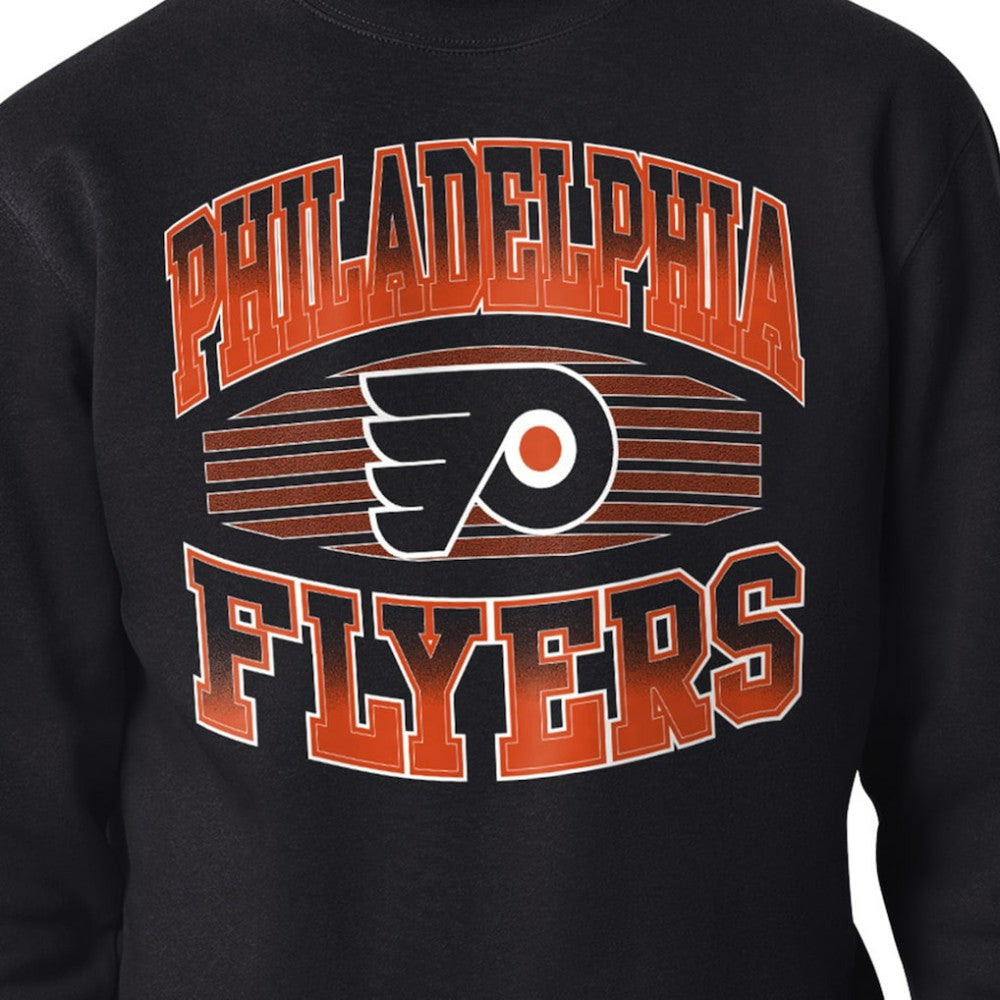 Philadelphia Flyers Starter Team Grit Graphic Fleece Pullover Sweatshirt - Black - NHL 203448443