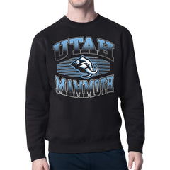 Utah Mammoth Starter Team Grit Graphic Fleece Pullover Sweatshirt - Black - NHL 203448444