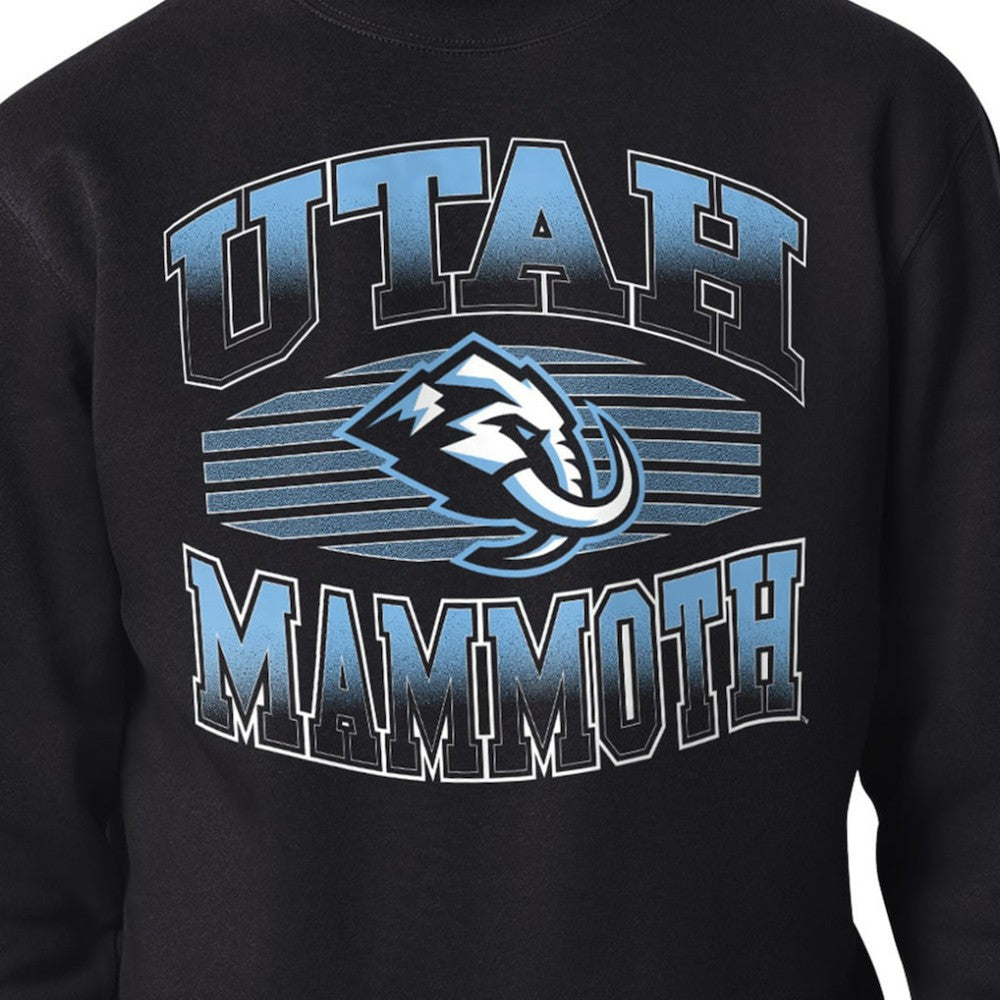 Utah Mammoth Starter Team Grit Graphic Fleece Pullover Sweatshirt - Black - NHL 203448444