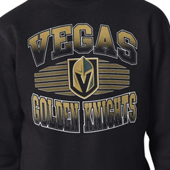 Vegas Golden Knights Starter Team Grit Graphic Fleece Pullover Sweatshirt - Black - NHL 203448447