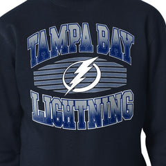 Tampa Bay Lightning Starter Team Grit Graphic Fleece Pullover Sweatshirt - Navy - NHL 203448452