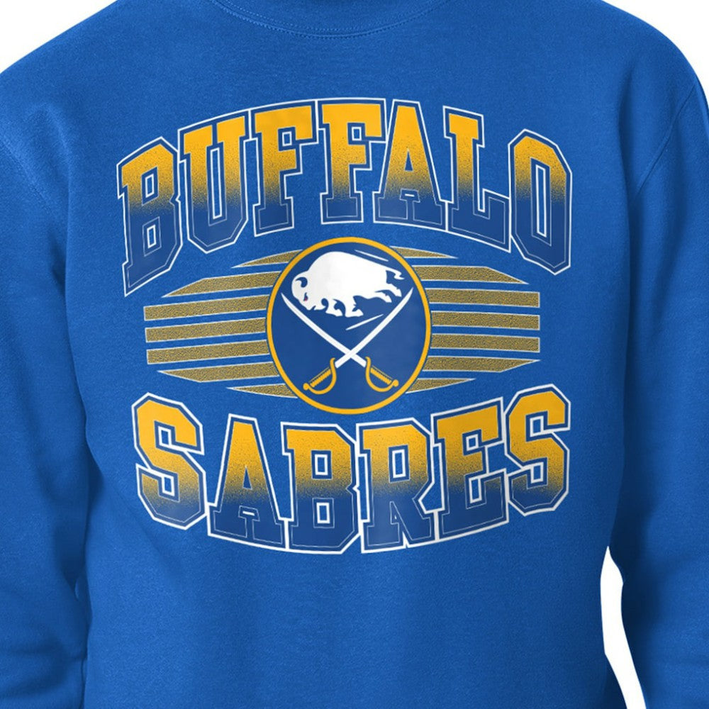 Buffalo Sabres Starter Team Grit Graphic Fleece Pullover Sweatshirt - Royal - NHL 203448456