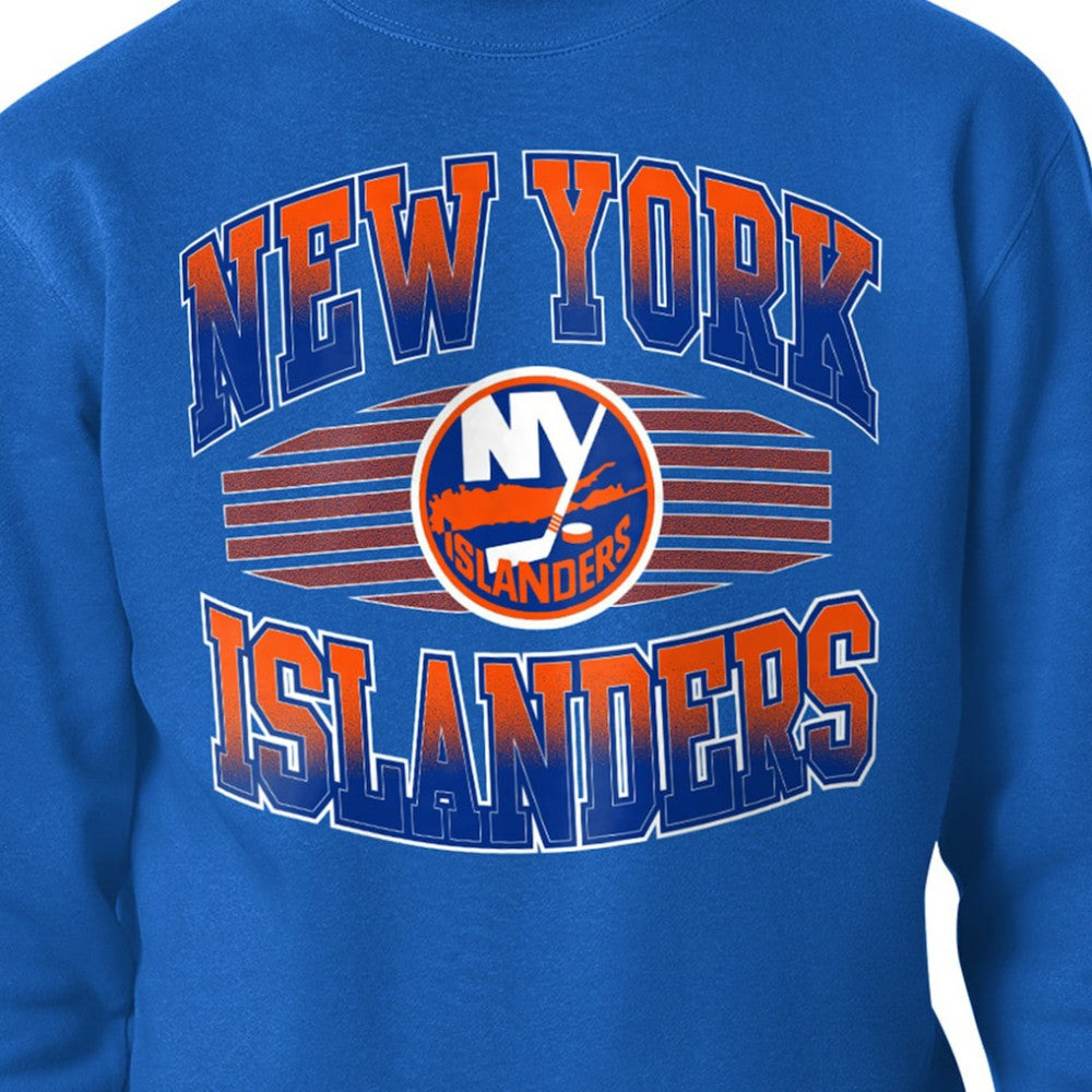 New York Islanders Starter Team Grit Graphic Fleece Pullover Sweatshirt - Royal - NHL 203448458