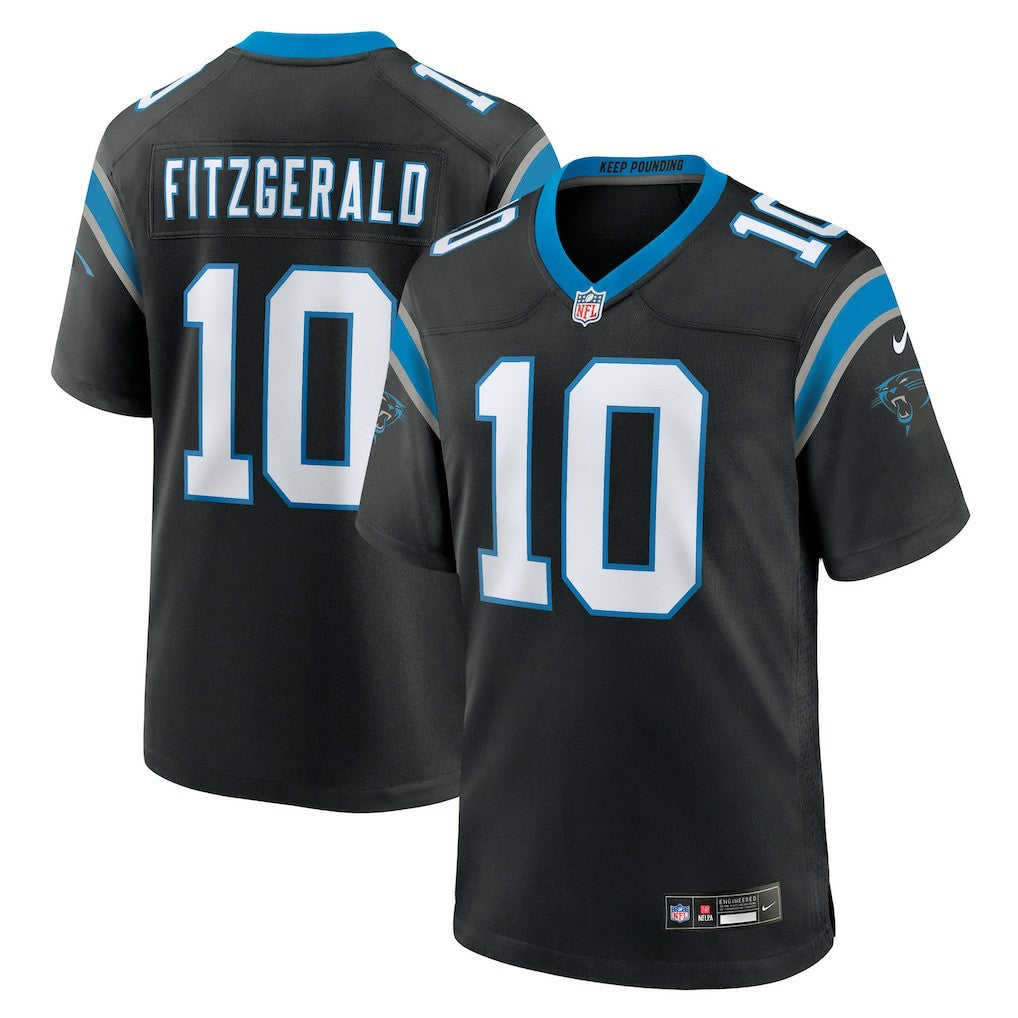 Nike Ryan Fitzgerald Carolina Panthers Team Game Jersey Black