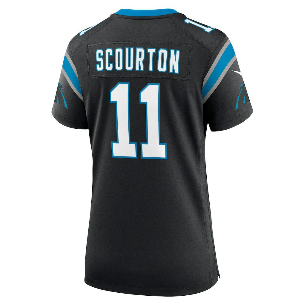 Nike Nic Scourton Carolina Panthers Women's Team Game Jersey Black