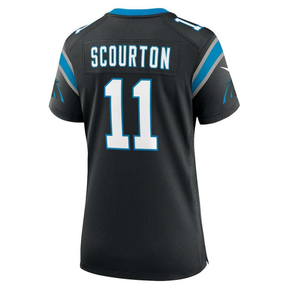 Nike Nic Scourton Carolina Panthers Women's Team Game Jersey Black