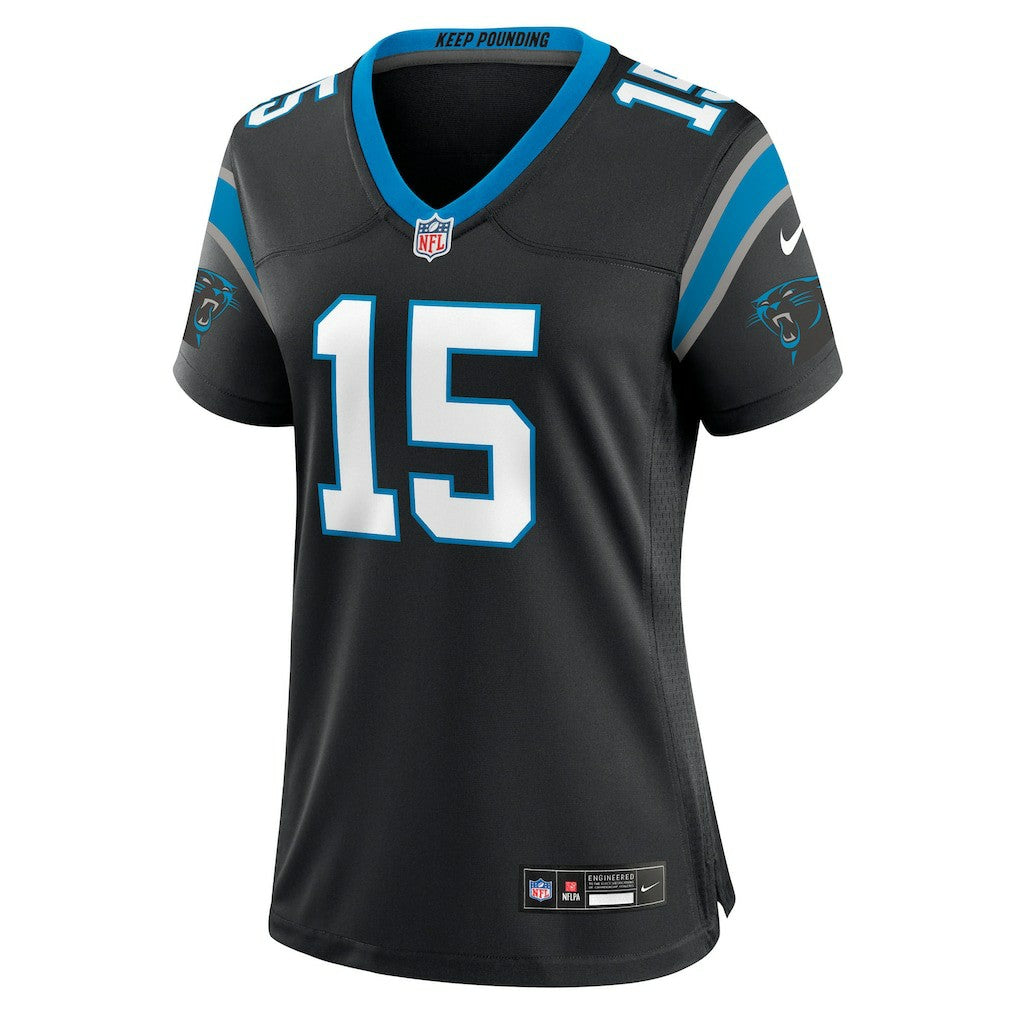 Nike Jimmy Horn Jr Carolina Panthers Women's Team Game Jersey Black