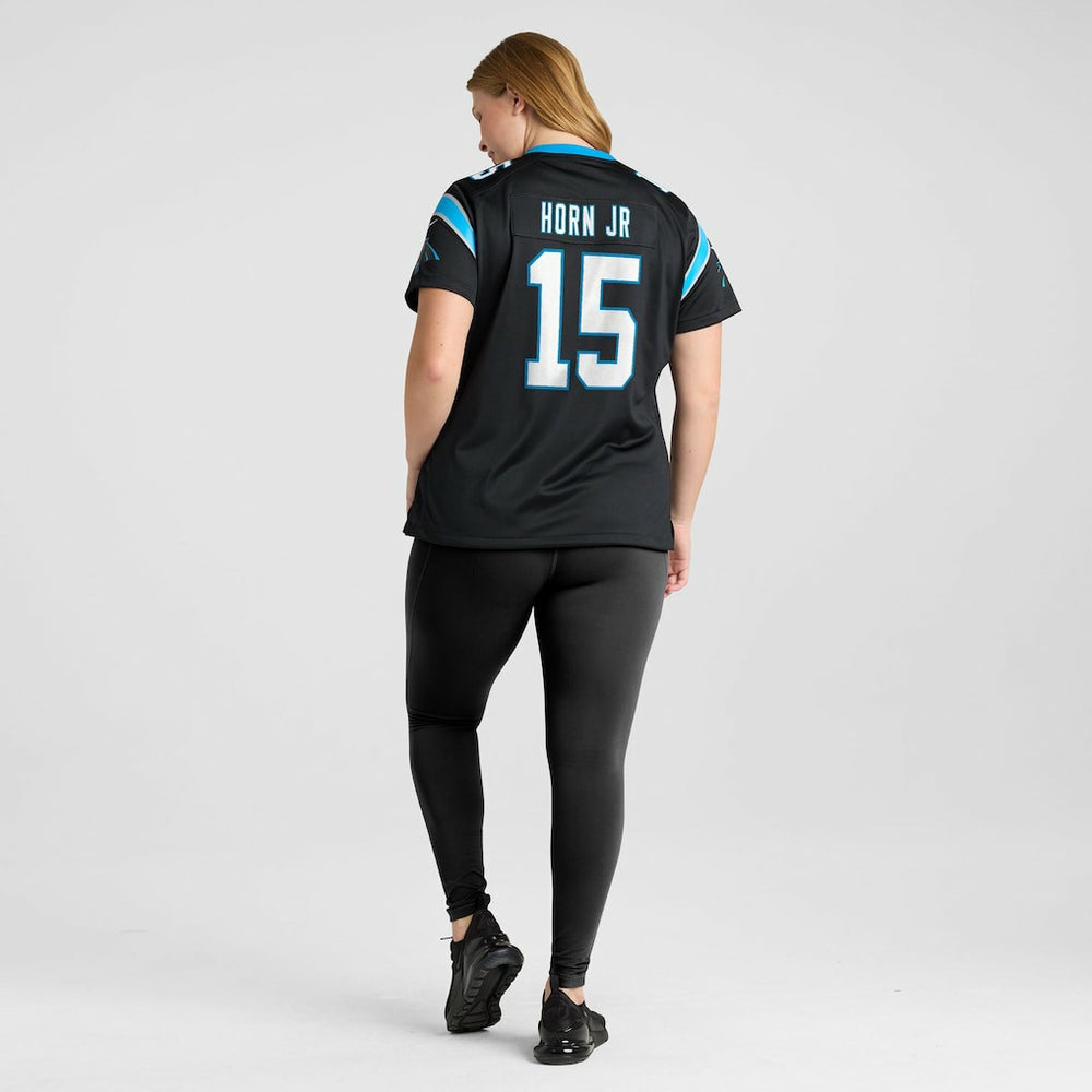 Nike Jimmy Horn Jr Carolina Panthers Women's Team Game Jersey Black