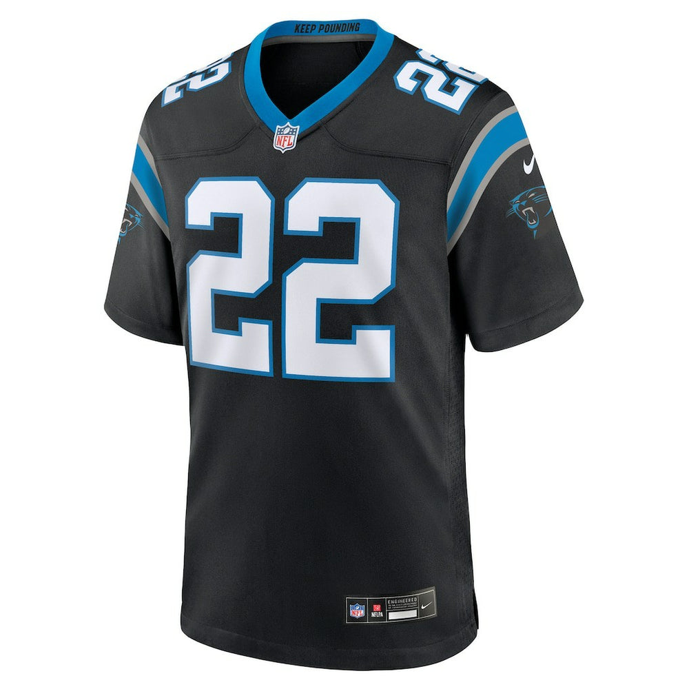 Nike Lathan Ransom Carolina Panthers Team Game Jersey Black