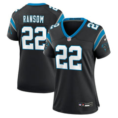 Nike Lathan Ransom Carolina Panthers Women's Team Game Jersey Black