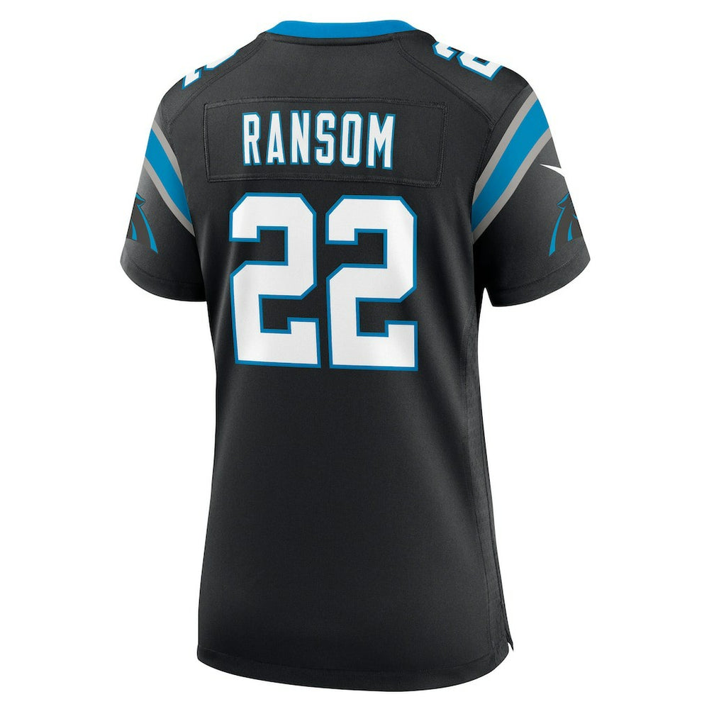 Nike Lathan Ransom Carolina Panthers Women's Team Game Jersey Black