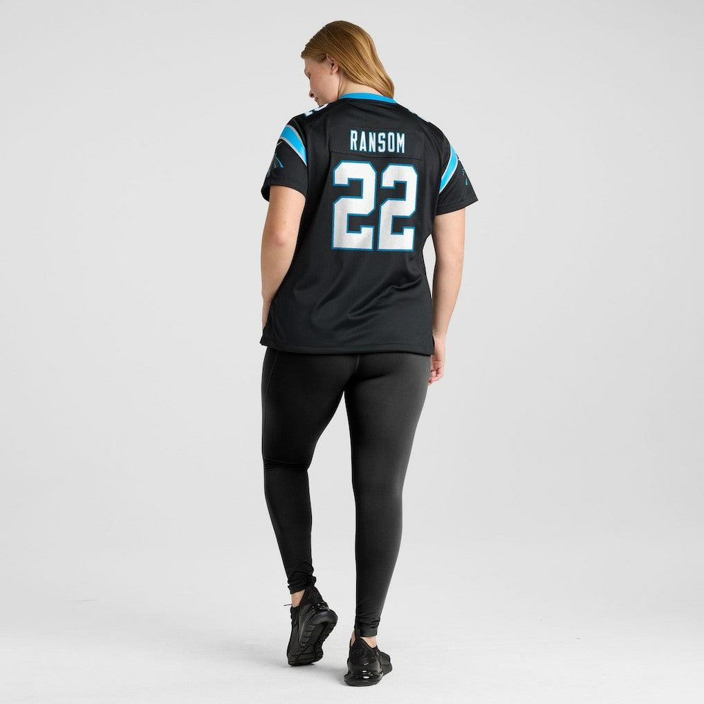 Nike Lathan Ransom Carolina Panthers Women's Team Game Jersey Black