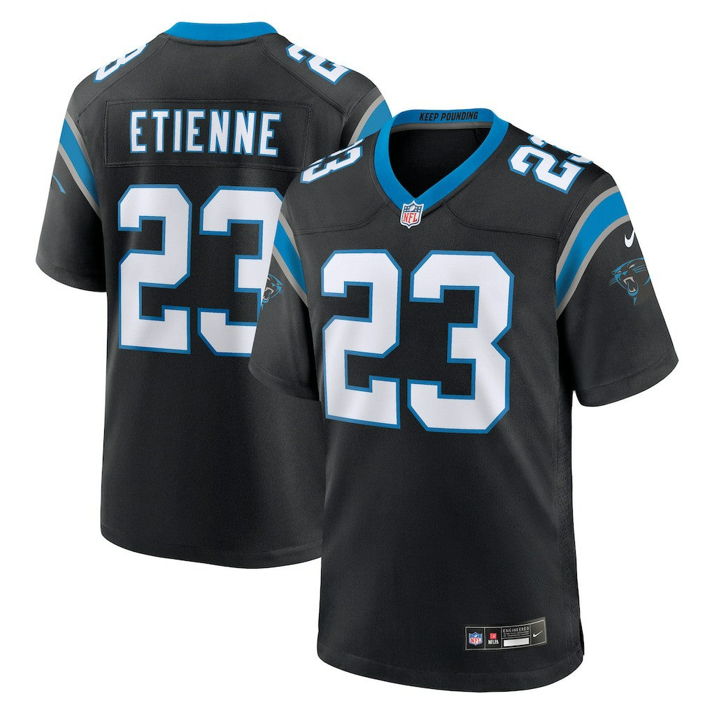 Nike Trevor Etienne Carolina Panthers Team Game Jersey Black