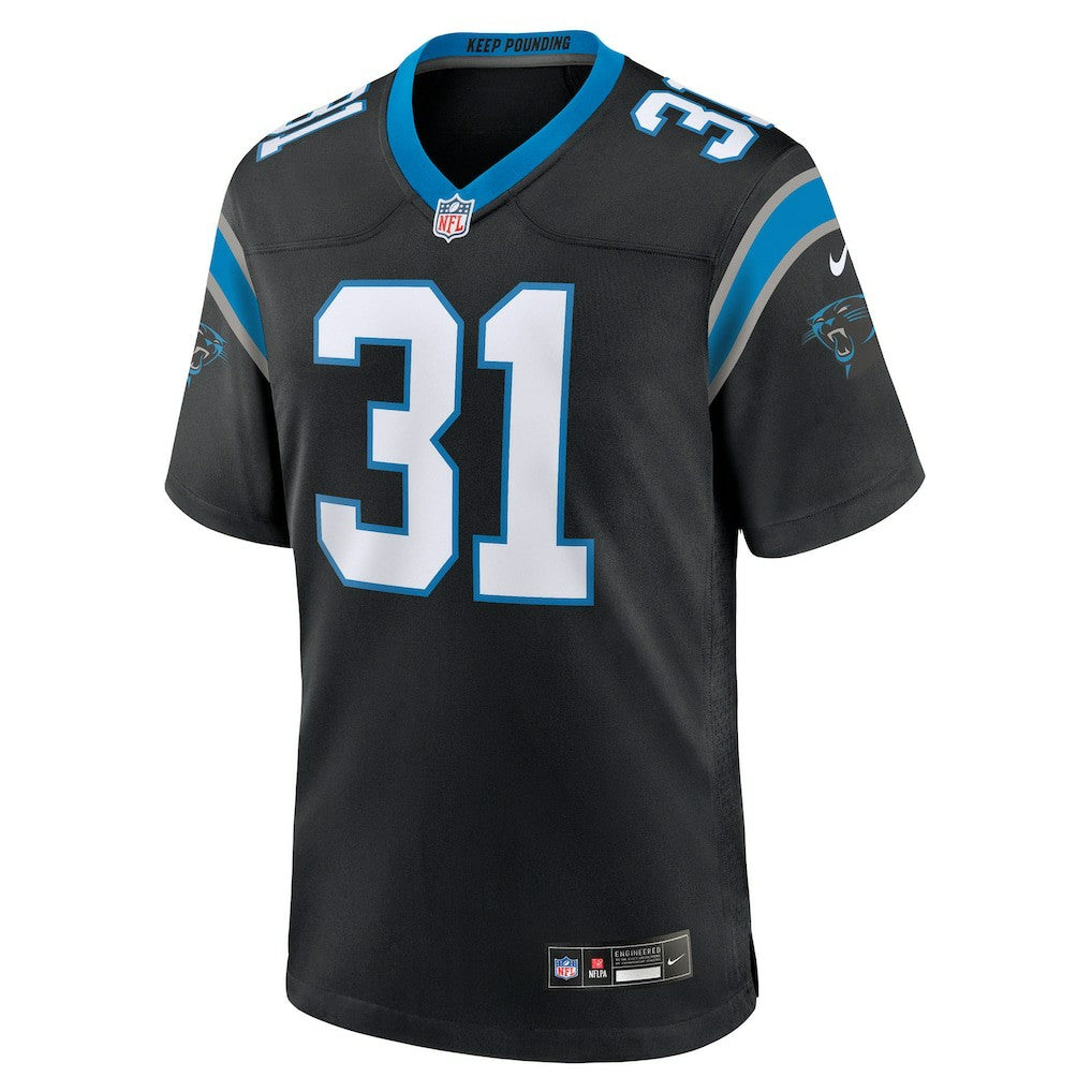 Nike Corey Thornton Carolina Panthers Team Game Jersey Black