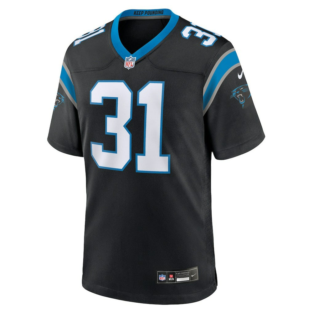 Nike Corey Thornton Carolina Panthers Team Game Jersey Black
