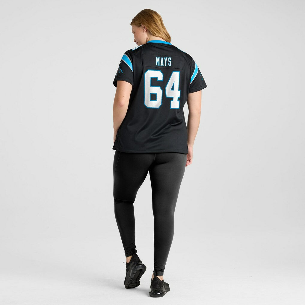 Nike Cade Mays Carolina Panthers Women's Team Game Jersey Black