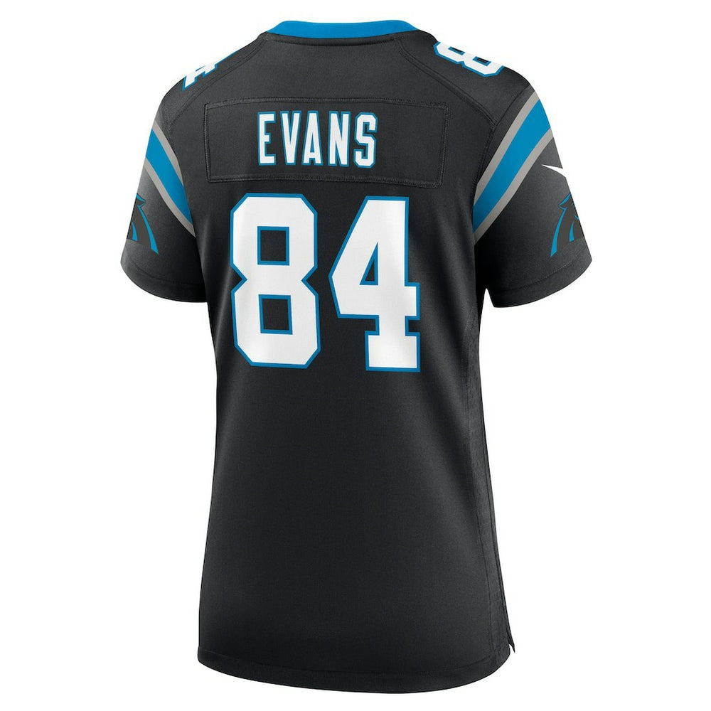 Nike Mitchell Evans Carolina Panthers Women's Team Game Jersey Black