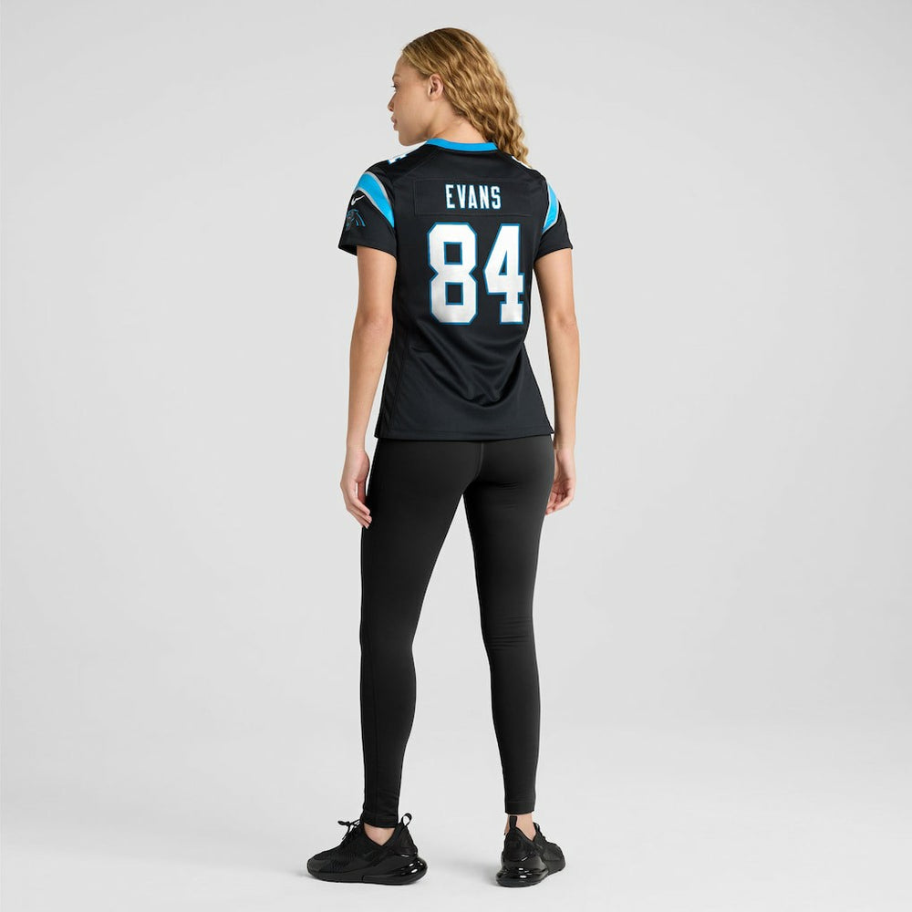 Nike Mitchell Evans Carolina Panthers Women's Team Game Jersey Black