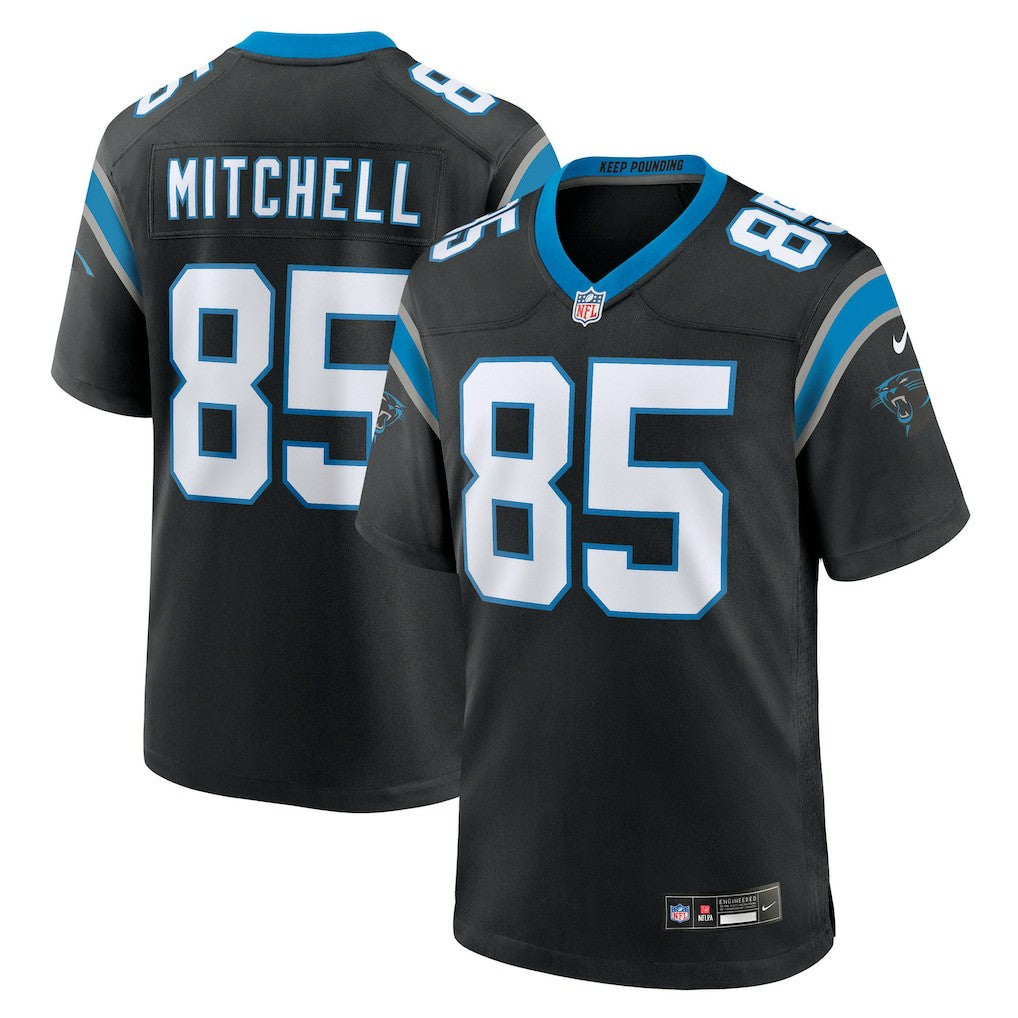 Nike James Mitchell Carolina Panthers Team Game Jersey Black