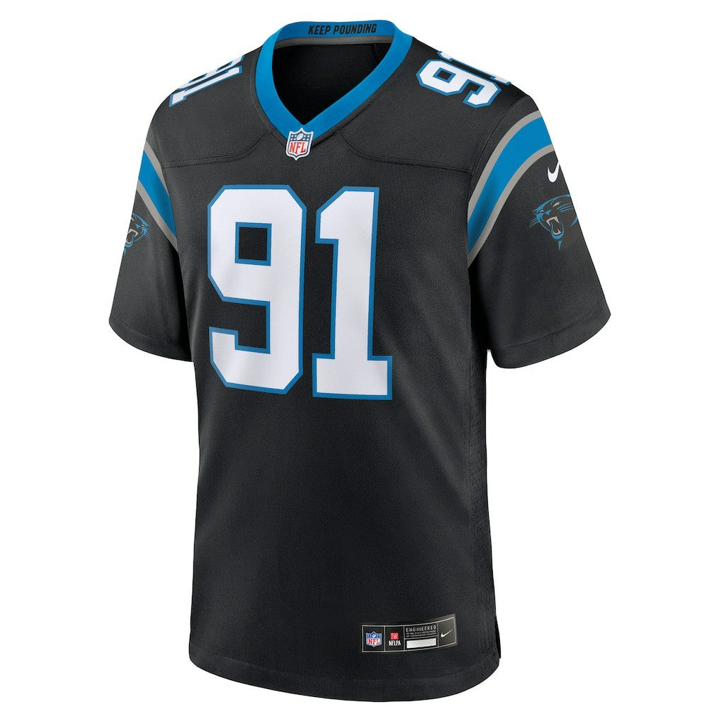 Nike Patrick Jones II Carolina Panthers Team Game Jersey Black
