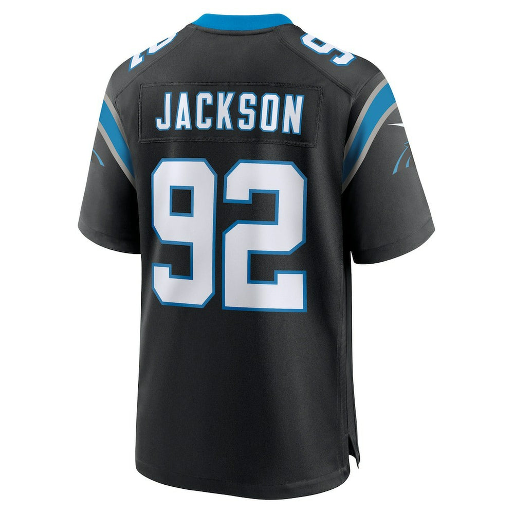 Nike Cam Jackson Carolina Panthers Team Game Jersey Black