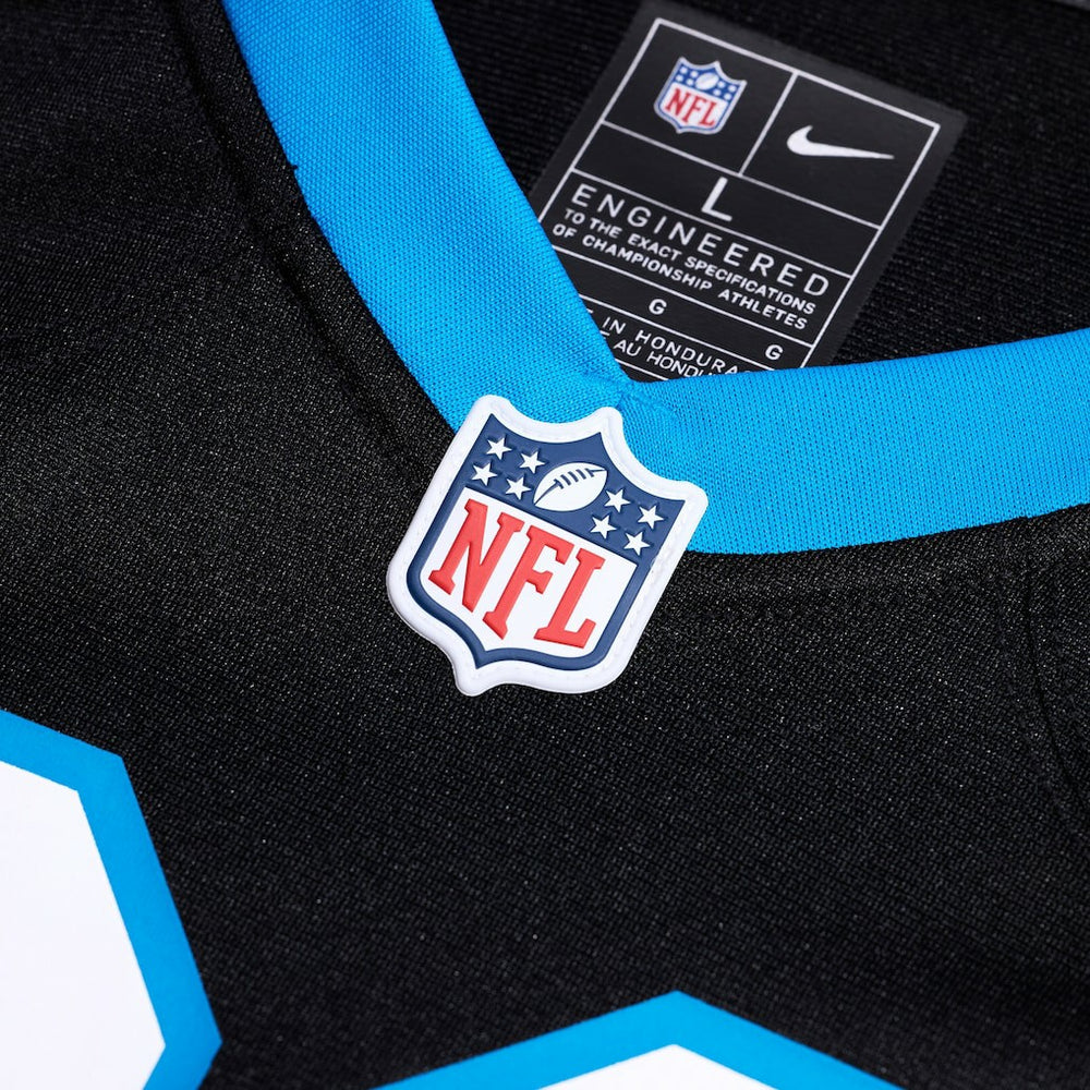Nike Cam Jackson Carolina Panthers Team Game Jersey Black