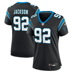 Nike Cam Jackson Carolina Panthers Women's Team Game Jersey Black