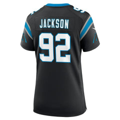 Nike Cam Jackson Carolina Panthers Women's Team Game Jersey Black
