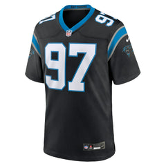 Nike Bobby Brown III Carolina Panthers Team Game Jersey Black