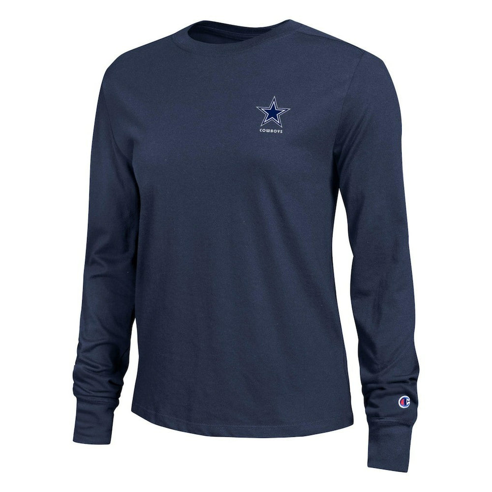 Dallas Cowboys Champion Women's Core Long-Sleeve T-Shirt Navy