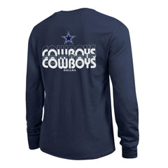 Dallas Cowboys Champion Women's Core Long-Sleeve T-Shirt Navy
