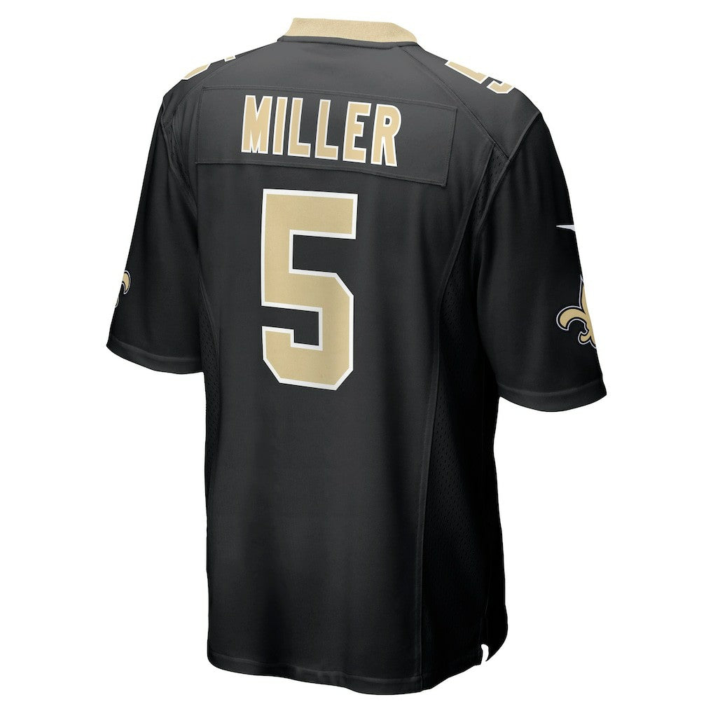 Nike Kendre Miller New Orleans Saints Team Game Jersey Black