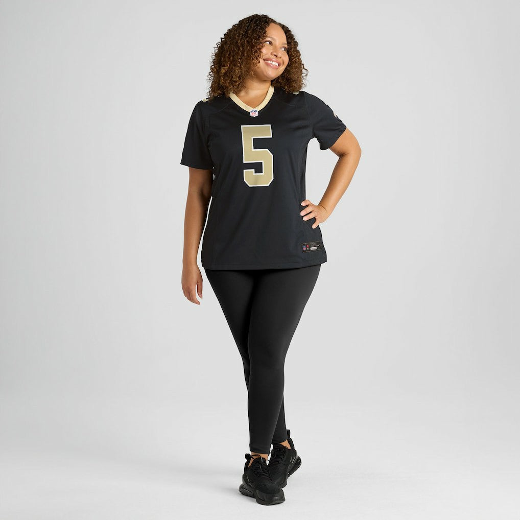 Nike Kendre Miller New Orleans Saints Women's Team Game Jersey Black