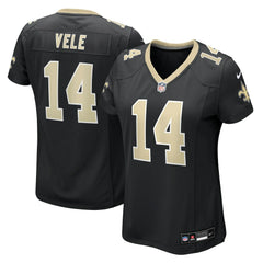 Nike Devaughn Vele New Orleans Saints Women's Team Game Jersey Black