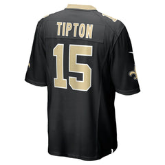 Nike Mason Tipton New Orleans Saints Team Game Jersey Black