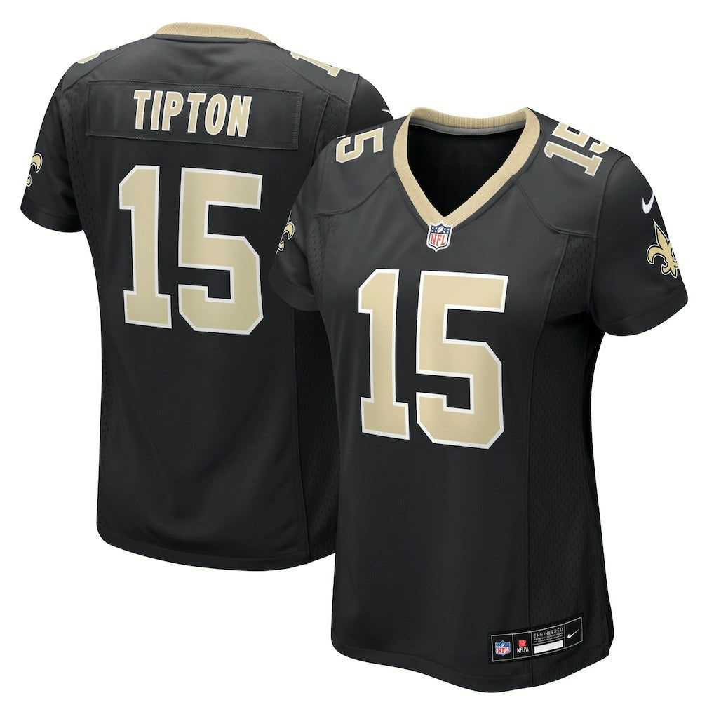 Nike Mason Tipton New Orleans Saints Women's Team Game Jersey Black