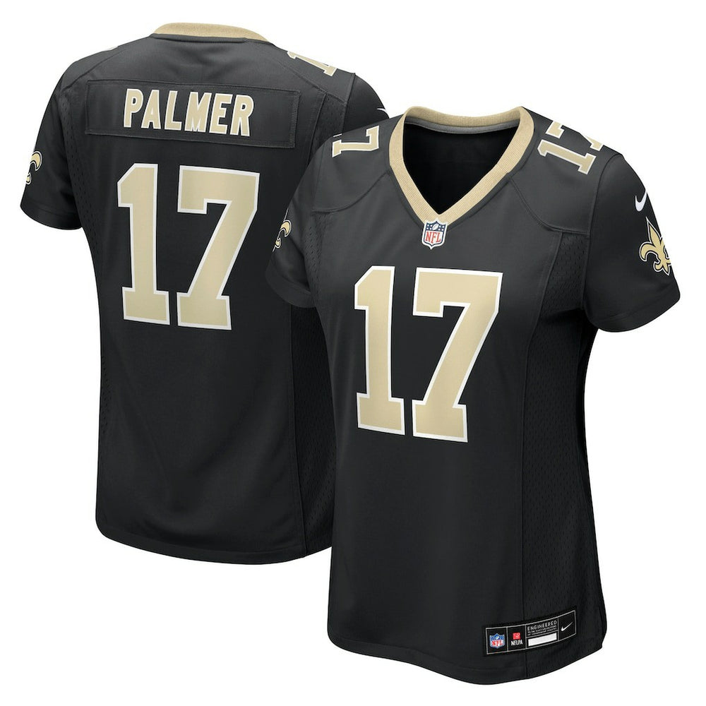Nike Trey Palmer New Orleans Saints Women's Team Game Jersey Black