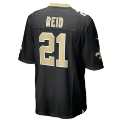 Nike Justin Reid New Orleans Saints Team Game Jersey Black