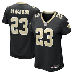 Nike Julian Blackmon New Orleans Saints Women's Team Game Jersey Black