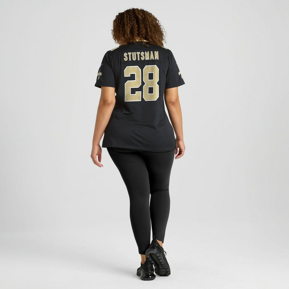 Nike Danny Stutsman New Orleans Saints Women's Team Game Jersey Black