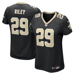 Nike Quincy Riley New Orleans Saints Women's Team Game Jersey Black