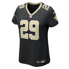 Nike Quincy Riley New Orleans Saints Women's Team Game Jersey Black