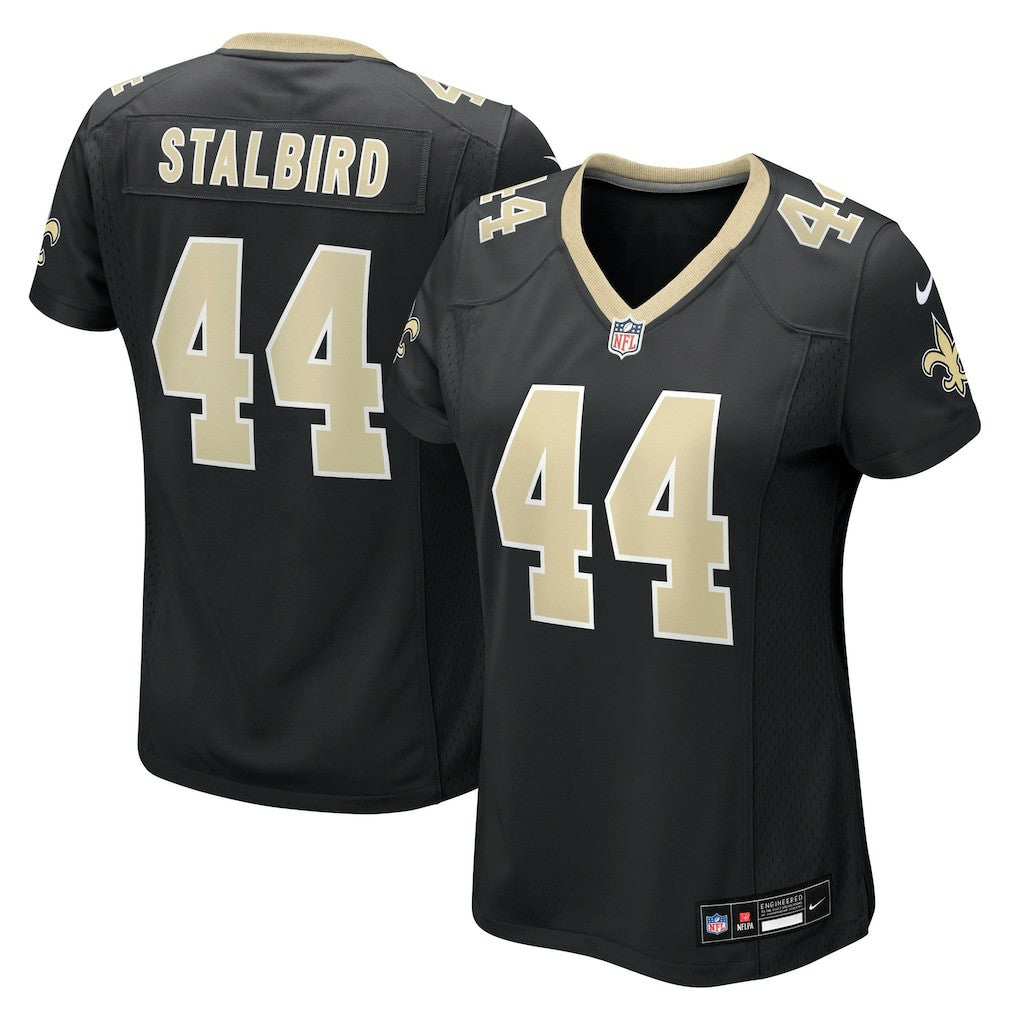 Nike Isaiah Stalbird New Orleans Saints Women's Team Game Jersey Black