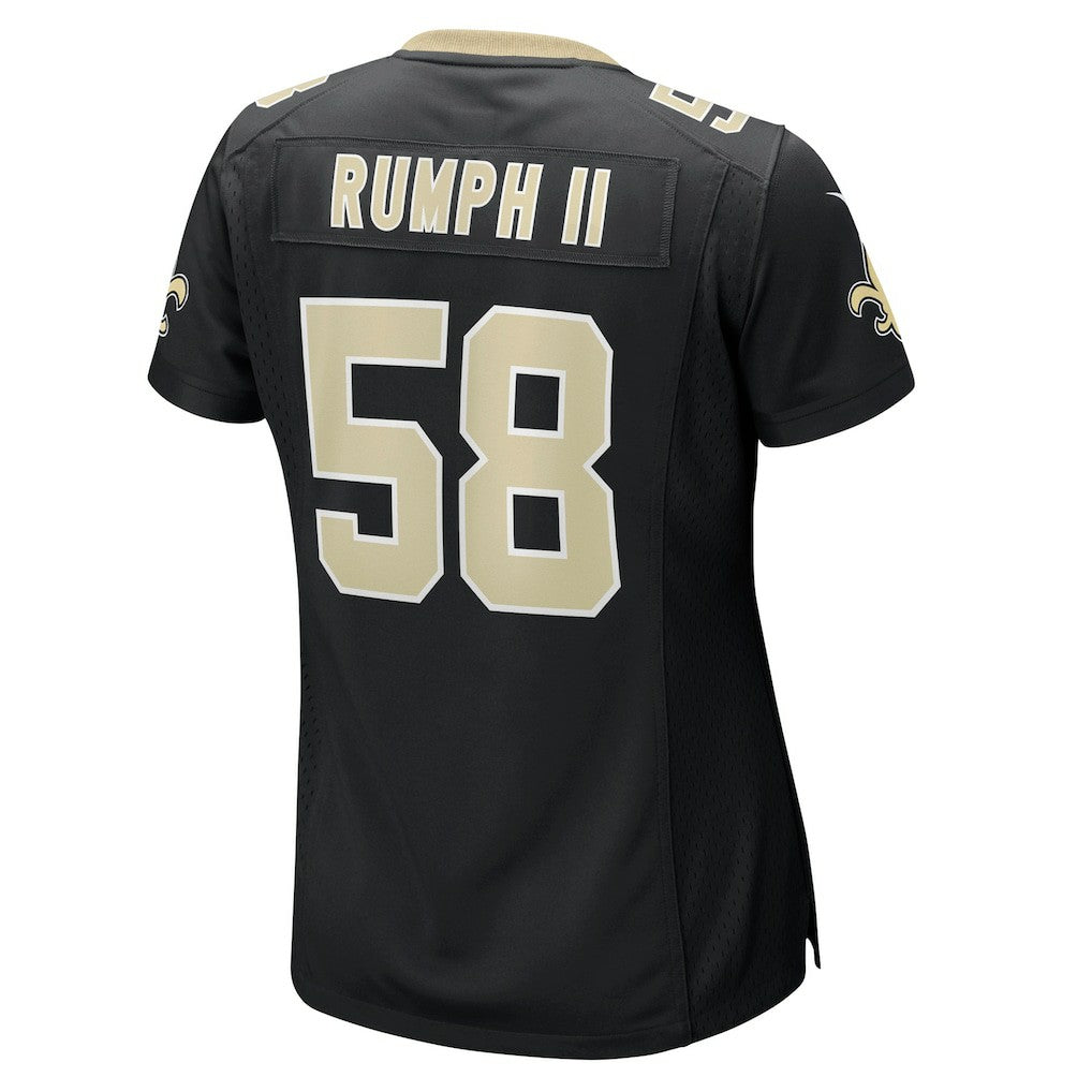 Nike Chris Rumph II New Orleans Saints Women's Team Game Jersey Black